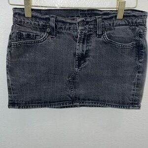 Roxanne The Finest Denim Mini Skirt by 7 For All Mankind